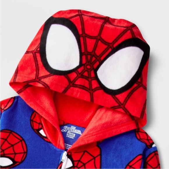 NWT Boys’ Spider-Man Union Suit, size S - Picture 2 of 3
